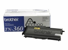 OEM Brother TN-360 High Yield Black Toner Cartridge Genuine TN360 NEW Open Box picture