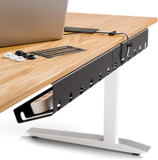 PAMO Cable Management under Desk for Easy Mounting Under-Table I Set of 3 - with picture