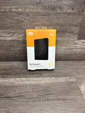 Western Digital My Passport Portable HDD 4TB - Black picture