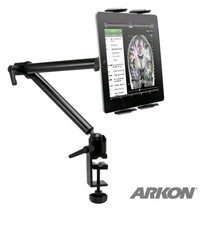 ARKON TAB802 Heavy Duty Desk or Wheelchair Tablet Clamp Mount for iPad & More  picture