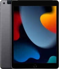 Apple iPad (9th Generation) 256GB, Wi-Fi + 4G, 10.2 in - Space Gray Please Read picture
