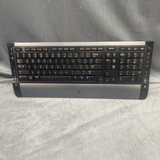 Logitech Cordless Desktop S510 Keyboard ONLY Super Shape Multimedia NO RECEIVER picture