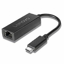 *NEW SEALED* Lenovo USB-C to Ethernet Adapter - Black picture