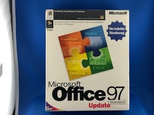Microsoft Office 97 Standard Update PC Big Box Factory Sealed German Edition New picture