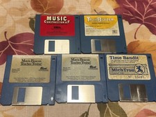 Atari ST Software TrailBlazer, Time Bandit,Music Construction Set, Mavis Typing picture