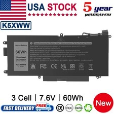 71TG4 K5XWW Laptop Battery For Dell Latitude 5289 7389 7390 2in1 Series 60wh picture