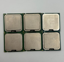 Lot of 6 Intel LGA775 CPUs Pentium 4 D Core 2 Duo E7300 E2160 Untested picture