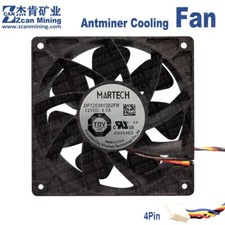 Antminer Air Cooling Fan DF1203812B2FN 4Pin For 19 Series KA3 K7 HS3 D7 L7E9 D9 picture