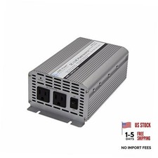 AIMS 1250W / 2500W Peak Modified Sine DC to AC Power Inverter Yellow 1250 watts picture
