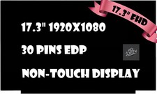HP 17-CN3034WM 17-CN3097NR FHD IPS LCD Screen 30 pin Matte LED Display picture