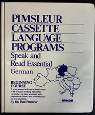 Pimsleur cassette German language program picture