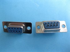 25 pcs D-sub 9 pin Female 2 Rows Solder Type Connector NEW  picture