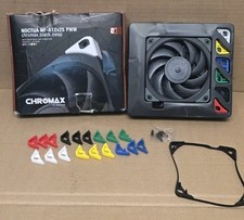 Noctua NF-A12x25 PWM chromax.Black.swap, Premium Quiet Fan, 4-Pin (120mm, Black) picture