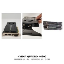 NVIDIA Quadro K4200 4GB GDDR5 PCIe Workstation GPU DP DVI Tested picture