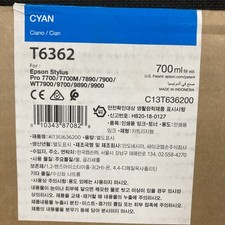 Epson T6362 Cyan Ink Cartridge - C13T636200 picture