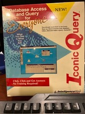 SEALED IconicQuery . Database Access and Query for Everyone. Vintage. Vintage. picture
