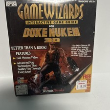 GameWizards Duke Nukem 3D Interactive Game Guide Big Box Sealed picture