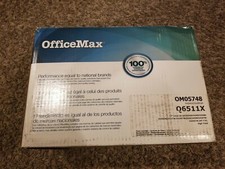 (New) OfficeMax Printer Cartridge OM05748 Replaces HP Q6511X Black picture