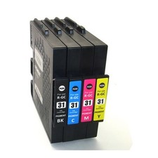 4PK Ricoh GC31 KMYC Ink Cartridges For Afico GXE3300 5500 3350 2600 7700 5550n picture