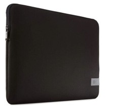Reflect 15.6 Inch Laptop Sleeve Pouch Protective Case with Zipper - Black picture