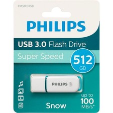 Philips USB 3.0 512GB Snow Edition Spring Green USB Flash Drive FM51FD75B/00 picture