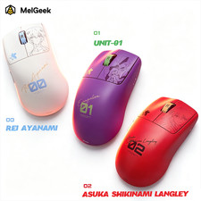 MelGeek EVANGELION HORUS Asuka-Red Wireless Gaming Mouse PAW3950 30K Dual 8K picture