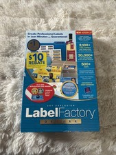 Art Explosion Label Factory Deluxe Version 3.0 • PC Software Factory Sealed Bx2 picture