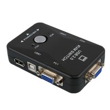 Dual/2-Port USB VGA KVM Switch Box Mouse Keyboard Monitor Sharing Computer PC D picture