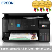 EPSON EcoTank L3560 Wi-Fi All-in-One Ink Tank Printer Print Scan Copy -Tracking= picture