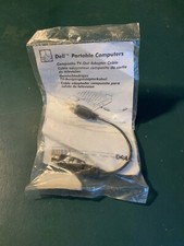 Dell 07309P Composite TV-Out Adapter Cable Nos Oem Cable Computer picture