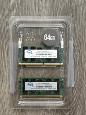 OWC 64GB (2x32GB) DDR4 2666MHz ECC SODIMM 260pin Memory RAM OWC2C6D42R8064P picture