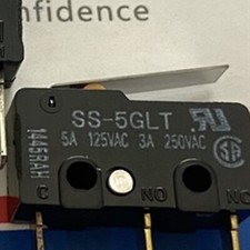 2x New Omron SS-5GLT Original Microswitch  SS5GLT picture