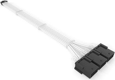 SAMA PCI-E 5.0 GPU PSU Cable 12+4pin to 3×8PIN 12VHPWR Sleeved Extension Cable picture