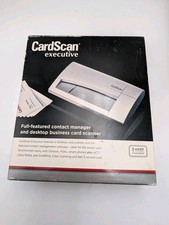 CardScan Executive 800c Business Card Scanner With Software CD/Disc picture