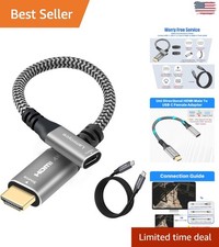 Durable HDMI to USB-C Adapter with USB C Cable - Ideal for Gaming & AR Glasses picture