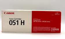 Genuine Canon 051H Black High Yield Toner 2169C001 OEM NEW Sealed Damaged Box picture