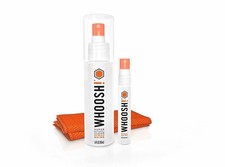 WHOOSH Screen Shine Duo  Desk Bottle Pocket Sprayer 2 microfiber cloths picture