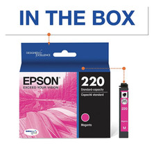 EPSON T220 DURABrite Ultra Ink Standard Capacity Cyan Cartridge (T220320-S)  picture