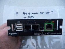 AU SELLER APC AP9641 Schneider UPS Network Management Card 3 0M-85991 - TESTED picture