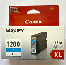 Canon Genuine MAXIFY PGI-1200XL Cyan Inkjet Ink Tank for MAXIFY MB2020-2720 picture
