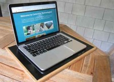 Conscious Technologies Laptop EMF Radiation Harmonizer Tray with Shungite 17
