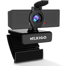 NexiGo N60 1080P Web Camera, HD Webcam with Microphone & Privacy Cover, USB Comp picture
