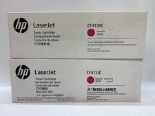 Lot 2 Genuine HP CF413XC CF413JC Magenta Toner Cartridges M452 M477 M377  T8 E1 picture