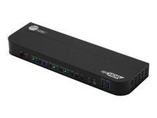 SIIG 4x1 HDMI 4K HDR KVM USB 3.0 Switch with Remote Control (ce-kv0f11-s1) picture