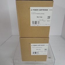 2X TK-1162 Black Toner Cartridge For Kyocera Mita ECOSYS P2040dn P2040dw picture