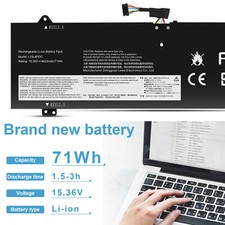 L19M4PDC L19C4PDC L19L4PDC OEM Genuine Battery For Lenovo Ideapad Yoga 7-14ITL picture