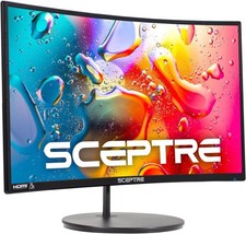 Sceptre 24-inch 1080p Curved Gaming Monitor 1800R 75Hz HDMI VESA C248W-192 picture