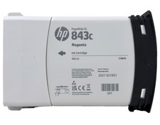 New Genuine HP 843C Magenta Pagewide XL Ink Cartridge 400ml C1Q67A picture