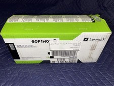 Lexmark 60F1H0E 60X Black High Yield Toner Cartridge 10K Sealed New picture