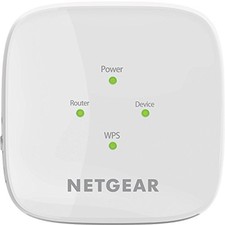 NETGEAR EX6110-100NAS AC1200 Dual Band Wireless Range Extender, White picture